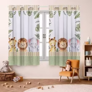 cortina para quarto de bebe