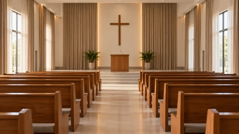 Cortinas para Igreja Evangélica