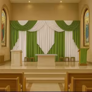 cortinas para igreja